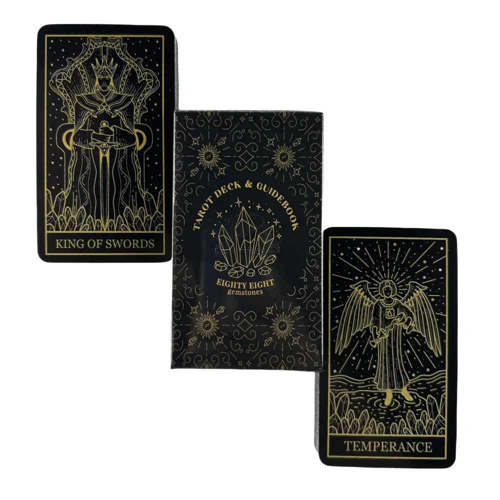 Eighty Eight Games Tarot Deck – Complete 78-Card Oracle Set for Beginners and Family Board Game Divination