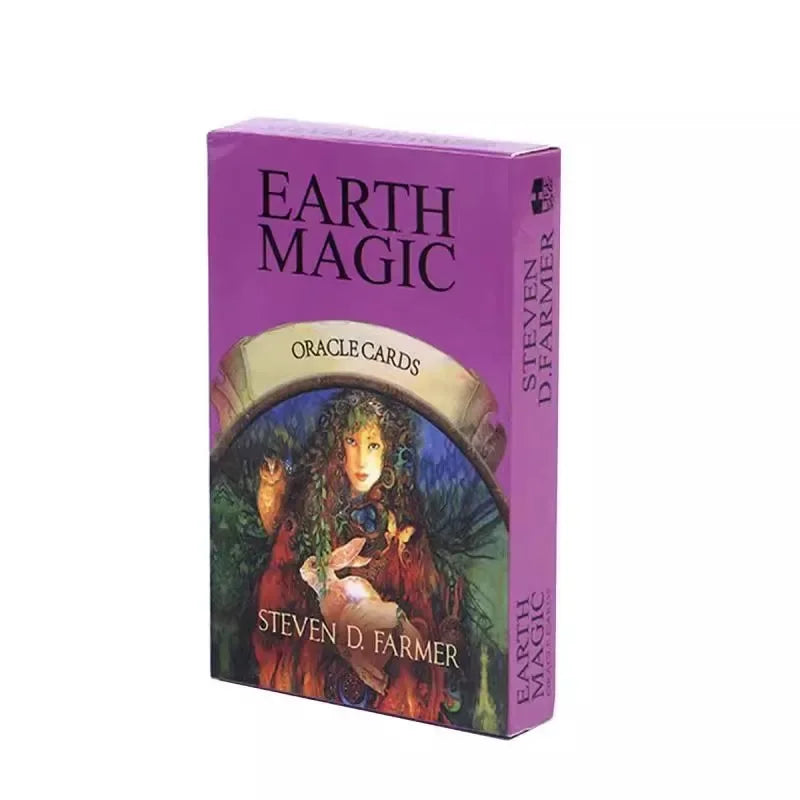 🌍 Magic Oracle Cards Earth Magic – 48-Card Deck for Fate Reading and Divination Board Game