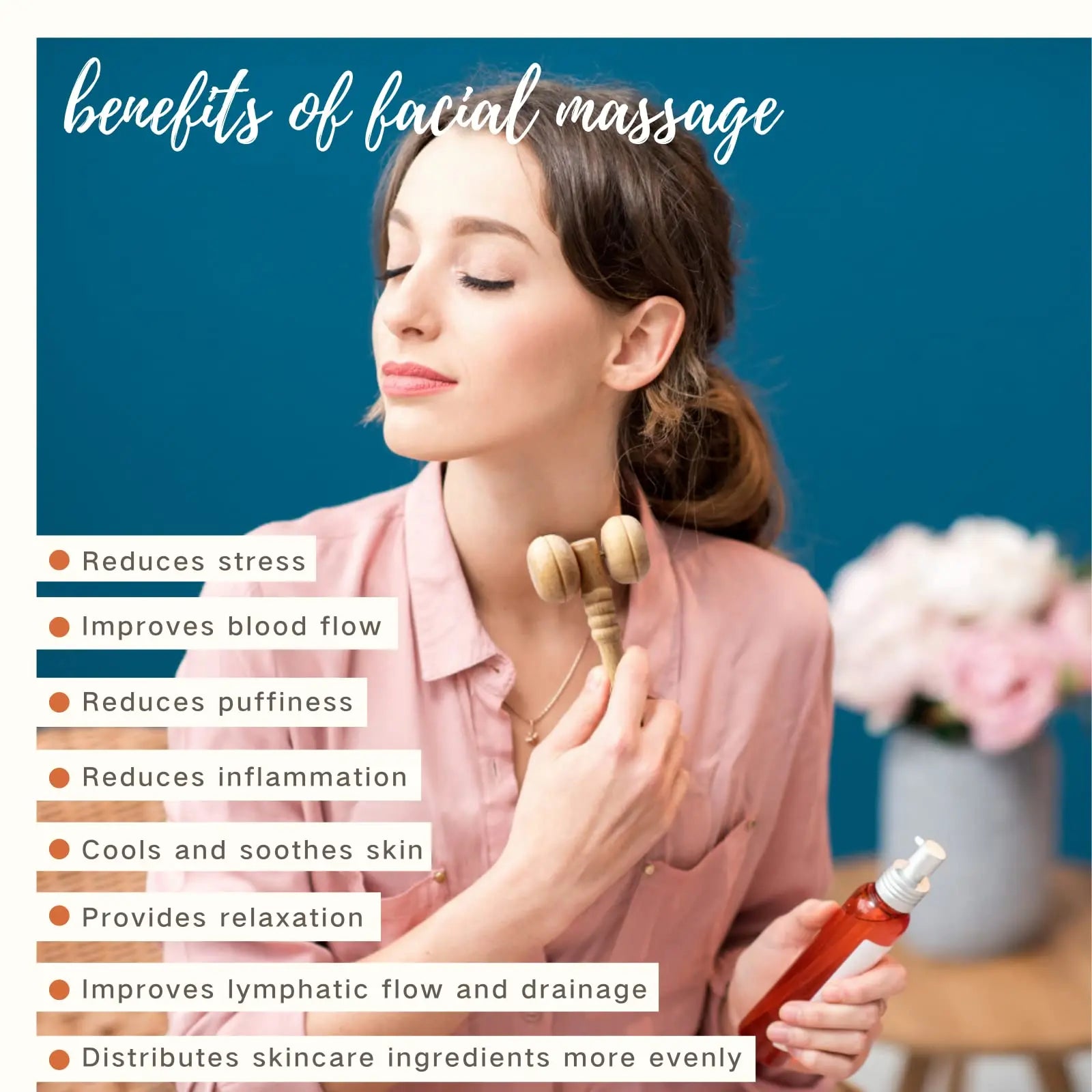 Wood Therapy Face Massager – Face Lifting Maderoterapia Gua Sha Wrinkle Remover, Skin Scraper, Anti-Cellulite Neck Lift Beauty Tool﻿