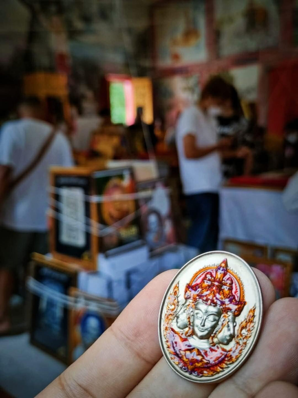 Phra Phrom Medal, Mega Blessing 108 Powers Edition – Authenticated Sacred Amulet by Luang Pu Im, Wat Thung Na Mai