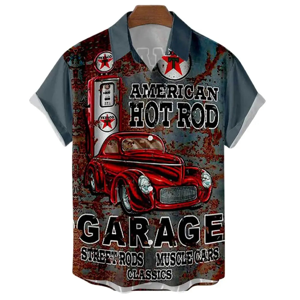 🌴 The Azure Horizon: Premium Men’s Seaside Holiday Hawaiian Shirt – High-Definition Tropical Floral Graphic, Relaxed Loose-Fit "Handsome" Silhouette, Breathable Summer Beach Camisa, and Sophisticated Urban-Holiday Short-Sleeve (Up to Size 5XL) CS2024XQ910