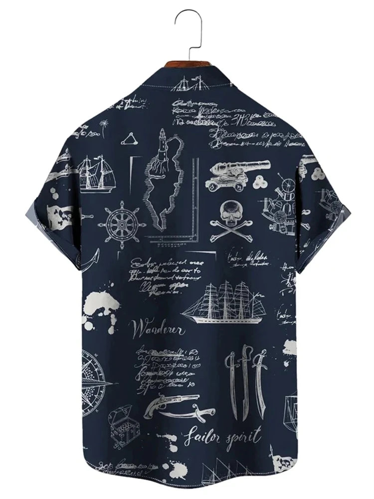 🏝️ The Island-Luxe 3D Masterpiece: Premium Men’s Hawaiian Shirt (S-6XL) – High-Definition 3D Digital Print, Ultra-Breathable Performance Fabric, and Sophisticated Plus-Size Casual Silhouette