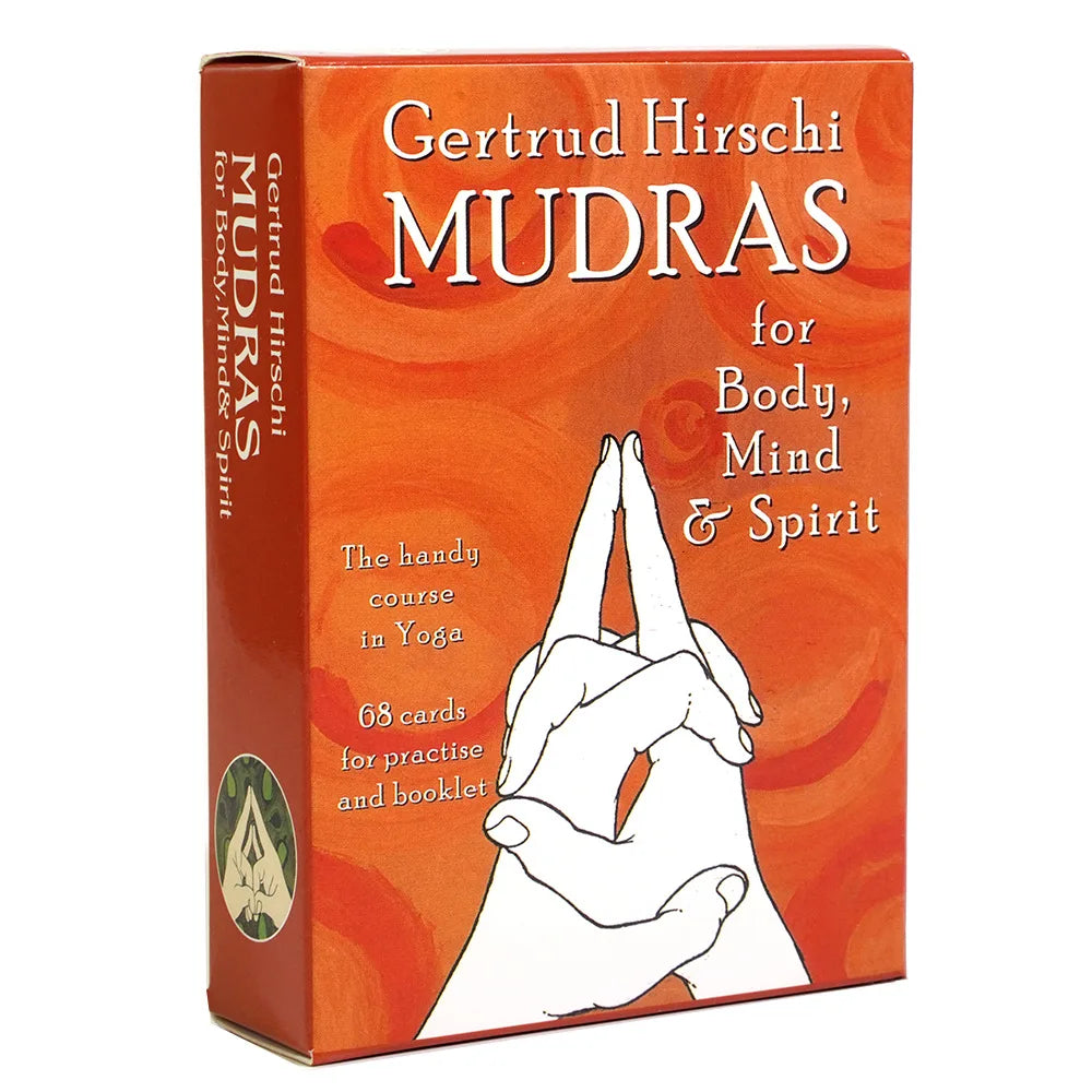 🕉️ Mudras For Body, Mind, and Spirit – 68-Card Yoga Practice Tarot Oracle Deck with PDF Guidebook | Holistic Healing & Meditation Tool | Free Shipping