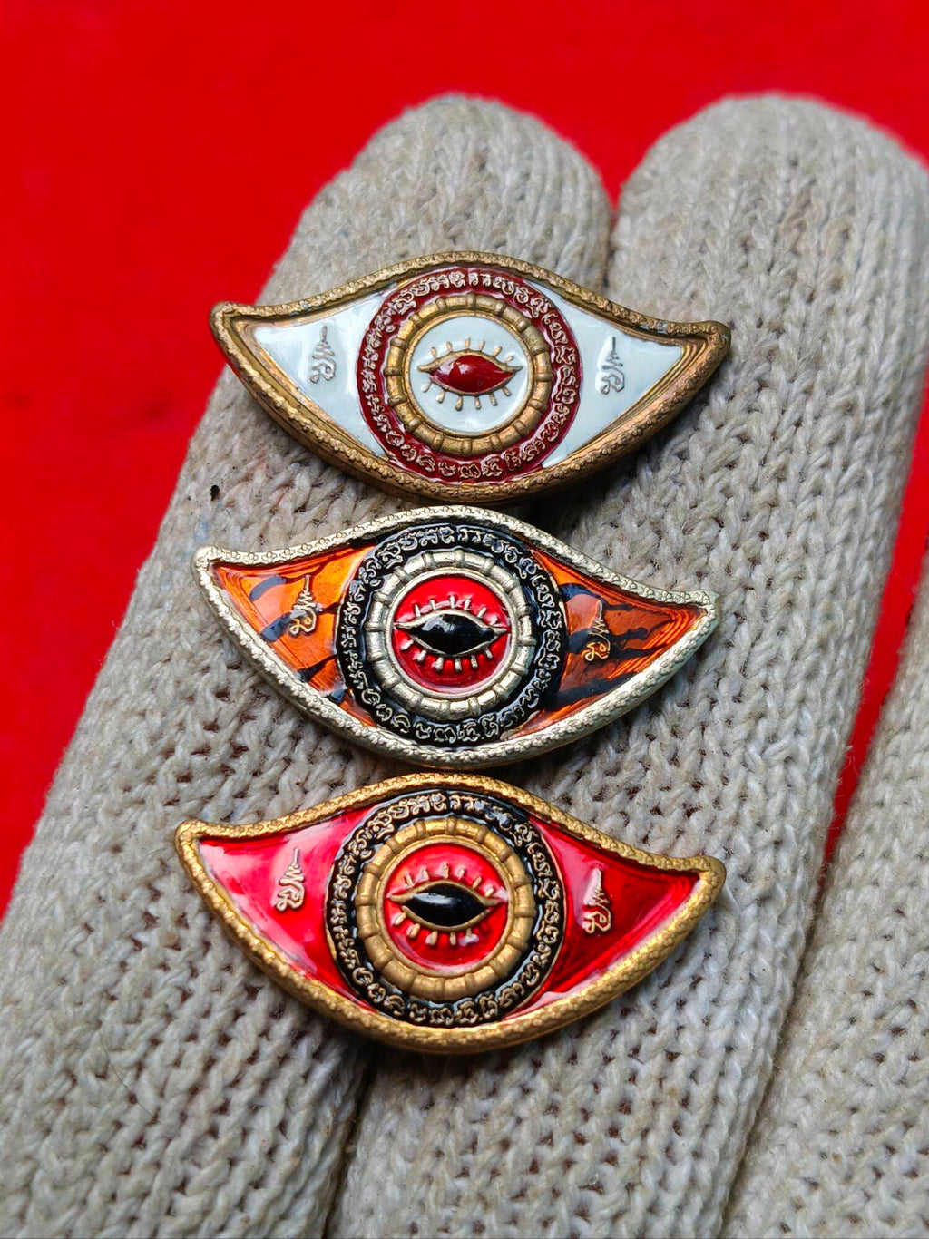 👁️ Eyes of Lord Shiva (Phra Isuan) First Edition Amulet 2020 | Blessed by Ajarn Plien | Wat Khao Or Temple, Phatthalung