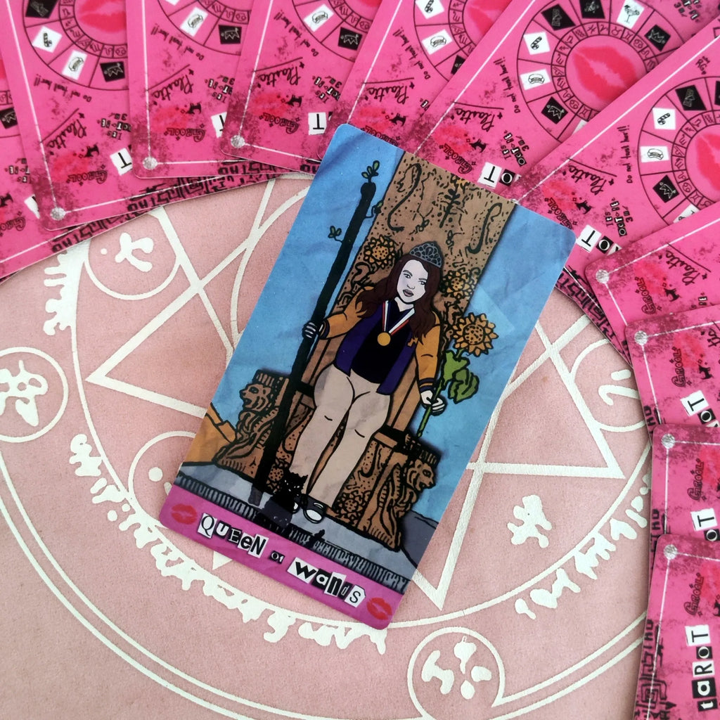 🎬 Mean Girls Tarot Deck – 78 Cards | Full English Version | Psychological & Movie-Themed | 12 x 7 cm | Fun Divination & Board Game for Beginners and Fans