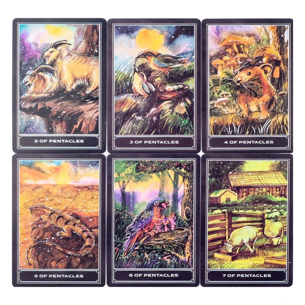 🔥The Enchanting Earth Tarot | 80-Card Nature-Inspired Divination & Board Game Deck
