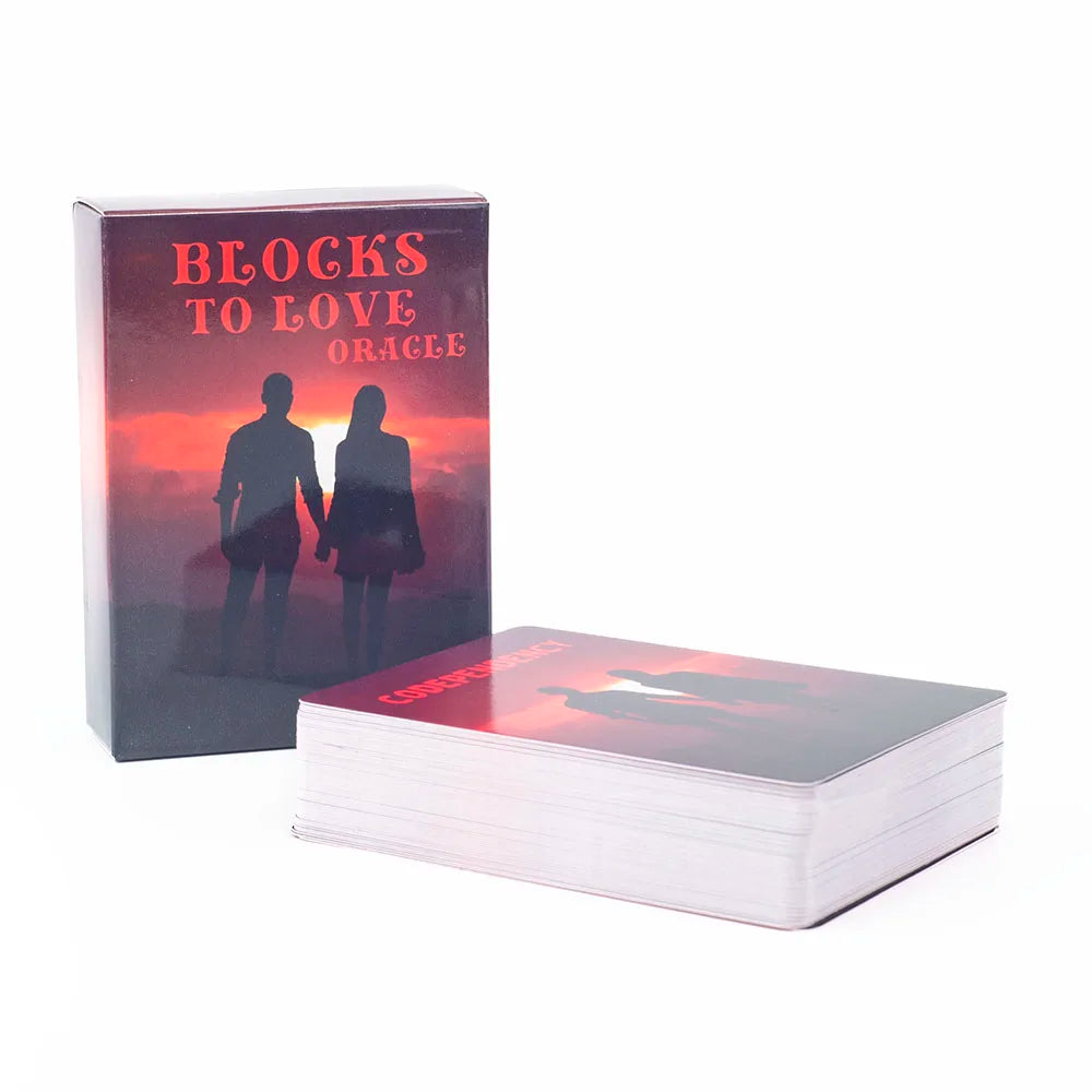 🃏 Blocks to Love Oracle Card Deck – 64 Cards for Soulmate and Relationship Guidance