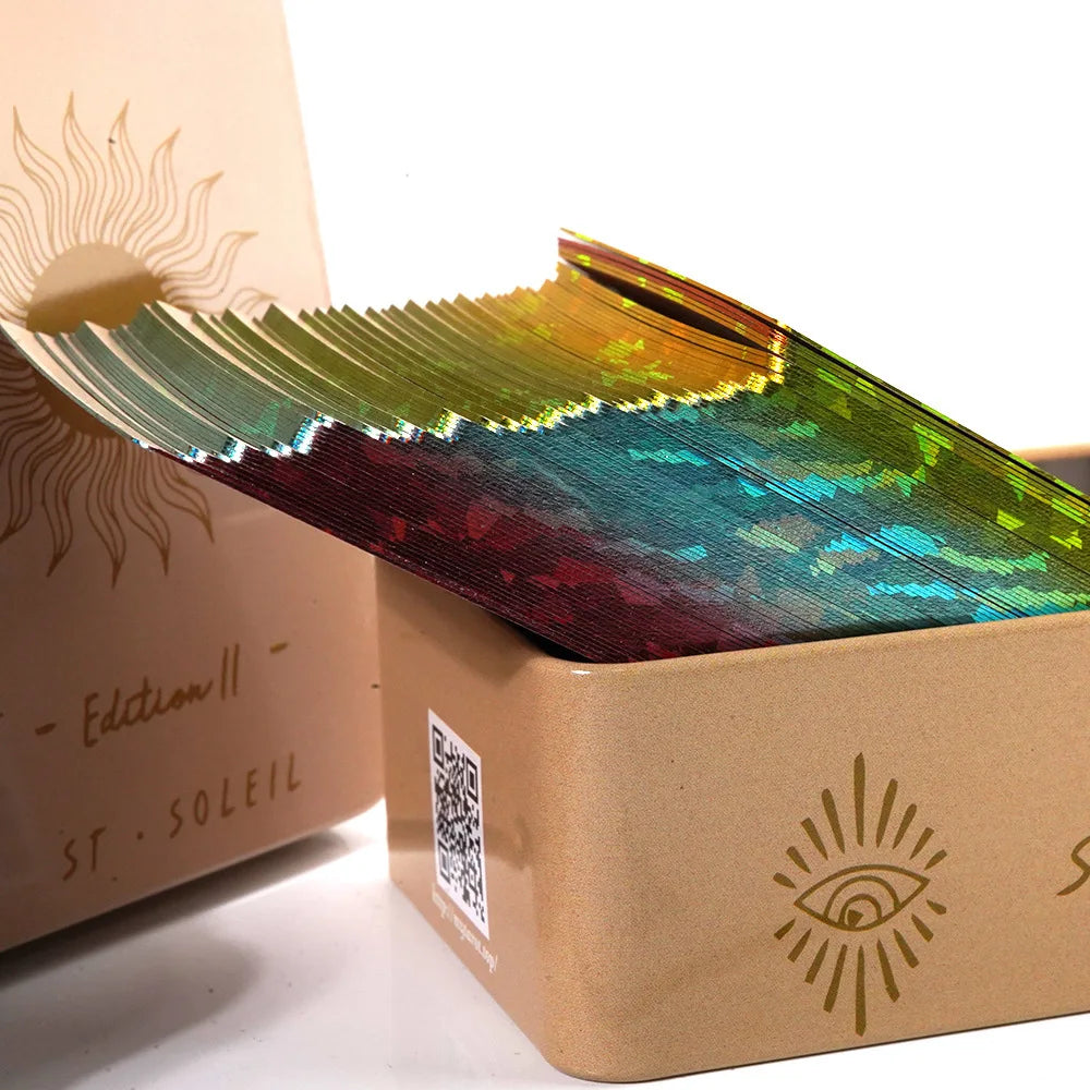 Lucid Dreams Beginners Tarot Deck in Tin Metal Box – 78 Cards with PDF Guidebook for Divination and Entertainment