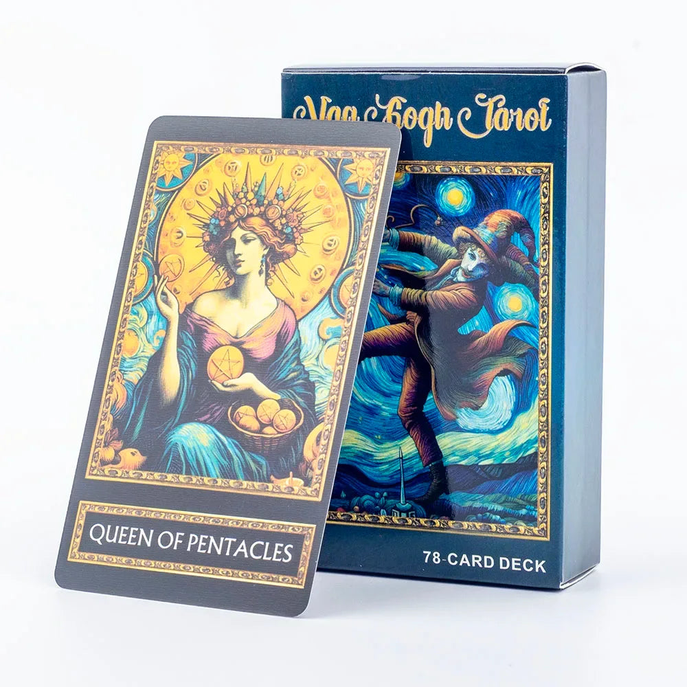 🃏 Van Gogh Tarot – 78-Card Art-Inspired Tarot Deck for Divination, Wisdom & Party Board Game Entertainment TK16K