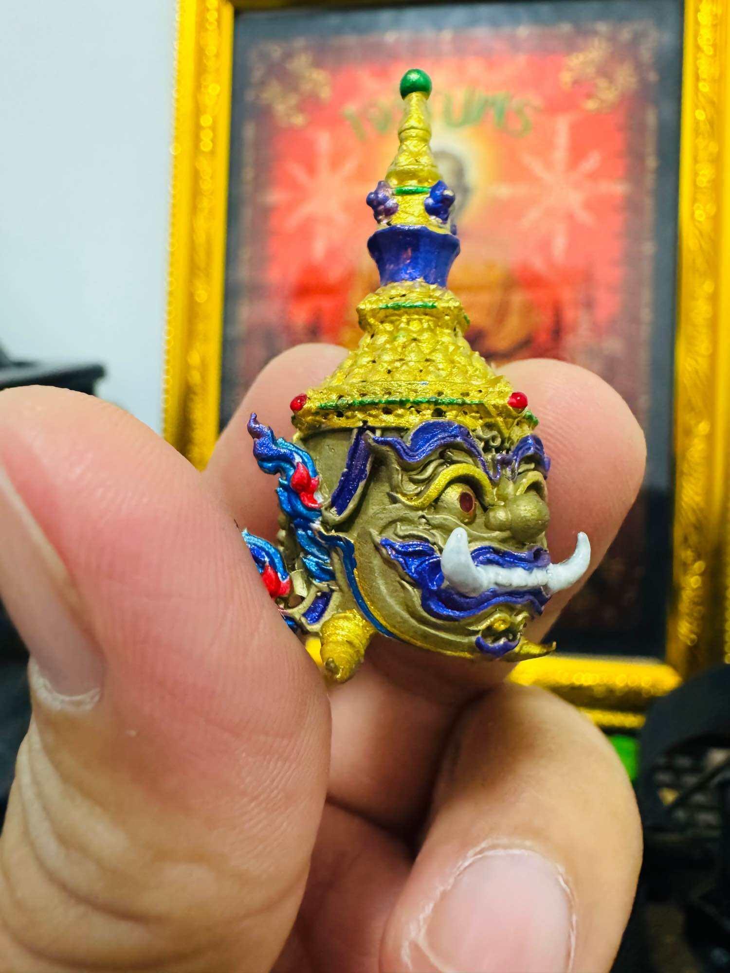 Exclusive Puthtisilp Sacred Relic with Deva Head - Kuwanon Ariyatrap Blessed by Luang Pho Phat, Wat Huay Duan Nakhon Sawan