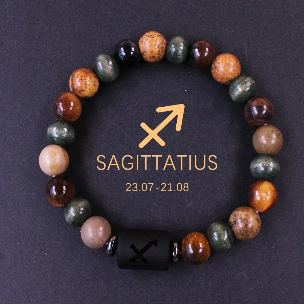 ✨ Boho Natural Stone Tiger’s Eye Bracelet – Unisex Jewelry for Women & Men – Unique Birthday & Christmas Gift for Boyfriend