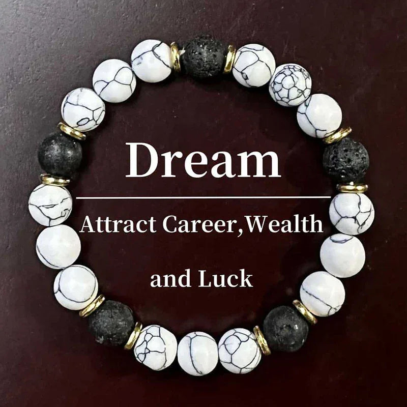 ✨ Simple Natural Stone Bracelet – Fashion Beaded Jewelry for Women and Men – Versatile and Exquisite Accessories & Gifts A8