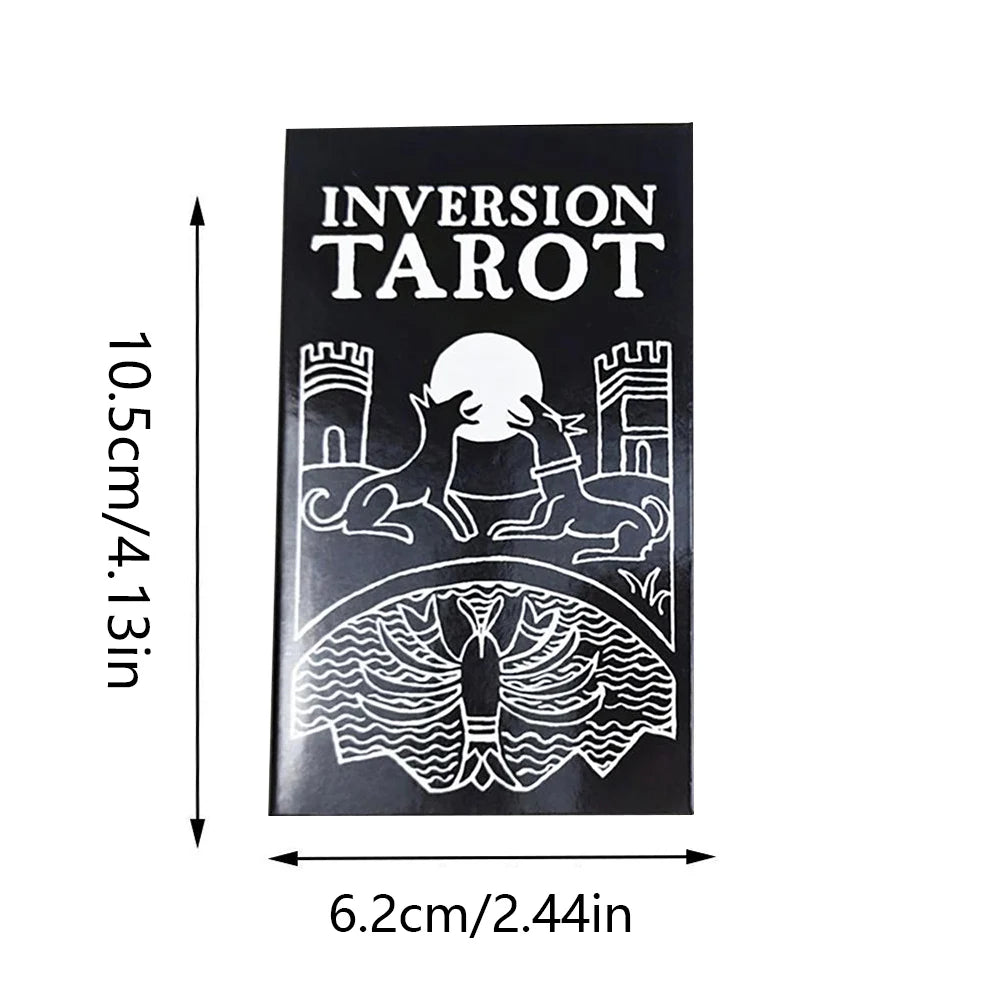 🔮Inversion Tarot Card | Ancient Marseille Tarot Tradition | Board Card for Divination & Spiritual Games