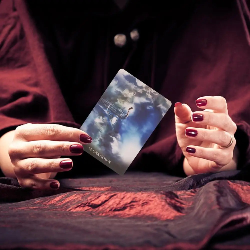 The Oracle Of Portals – 78-Card Tarot Deck for Fate Divination, Beginners & Family Party Board Games