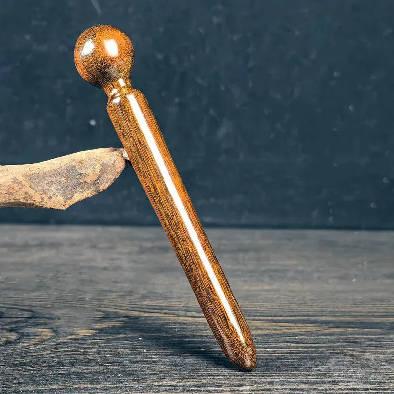 Wooden Acupoint Stick – Foot, Head, and Body Meridian Massage Tool for Acupoint Stimulation and Muscle Relaxation﻿ C-12cm