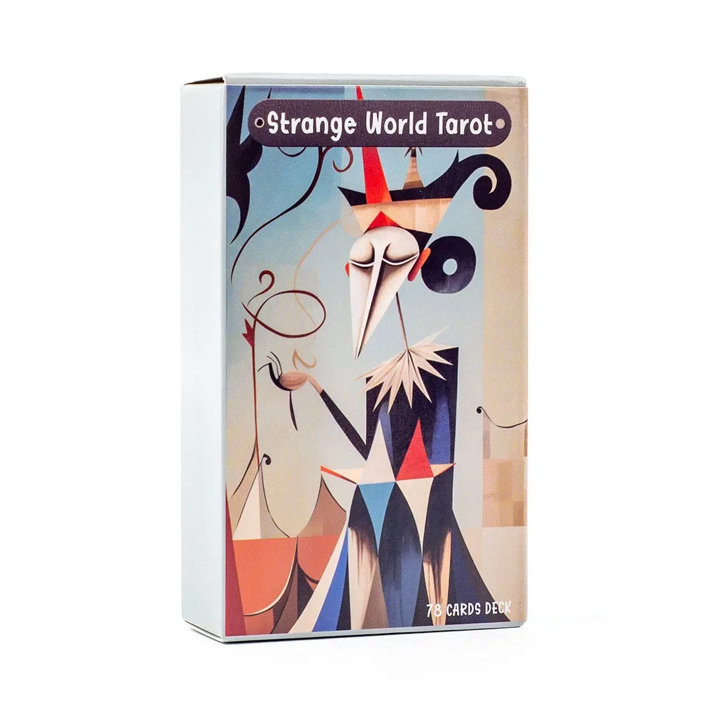 Strange World Tarot Deck - 78-Card Deck for Fate Divination, Fortune Telling & Party Board Game (10.4 × 6 cm)