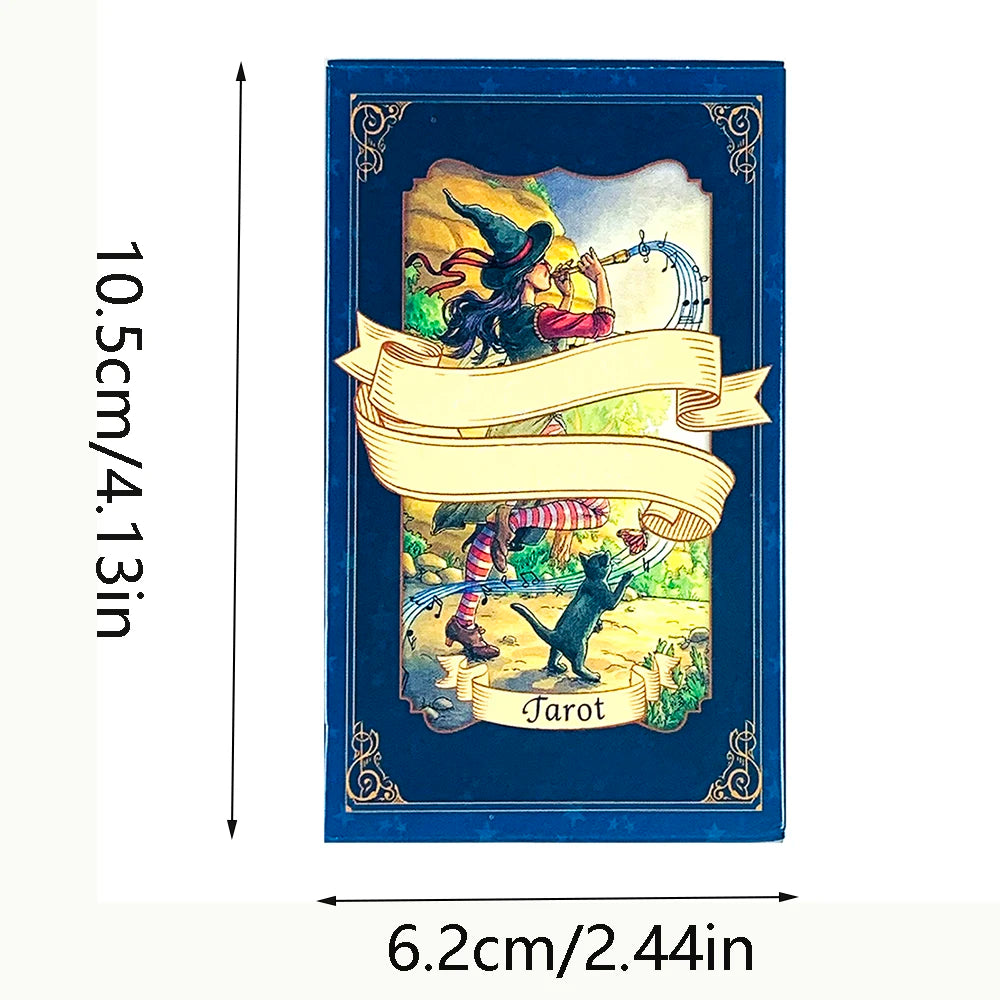 🎃New Russian Version Tarot Cards | Mysterious Divination Board Game & Family Gathering Card Game – Perfect Halloween & Christmas Gifts