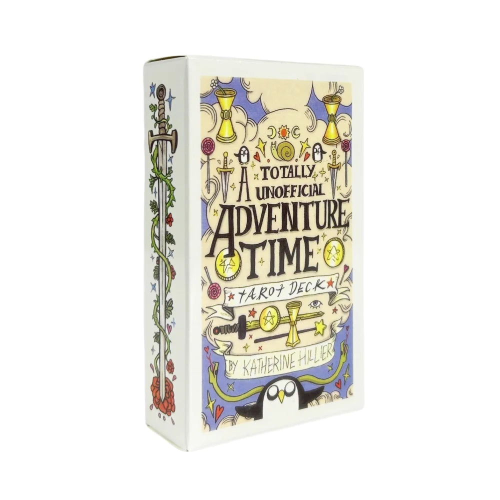 Adventure Time Tarot Cards Deck - 78-Card English Edition for Divination, Fortune Telling, and Fun