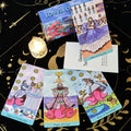 🔥12x7cm Sea Witch Tarot Deck | 78-Card English Visions Divination & Party Game Set