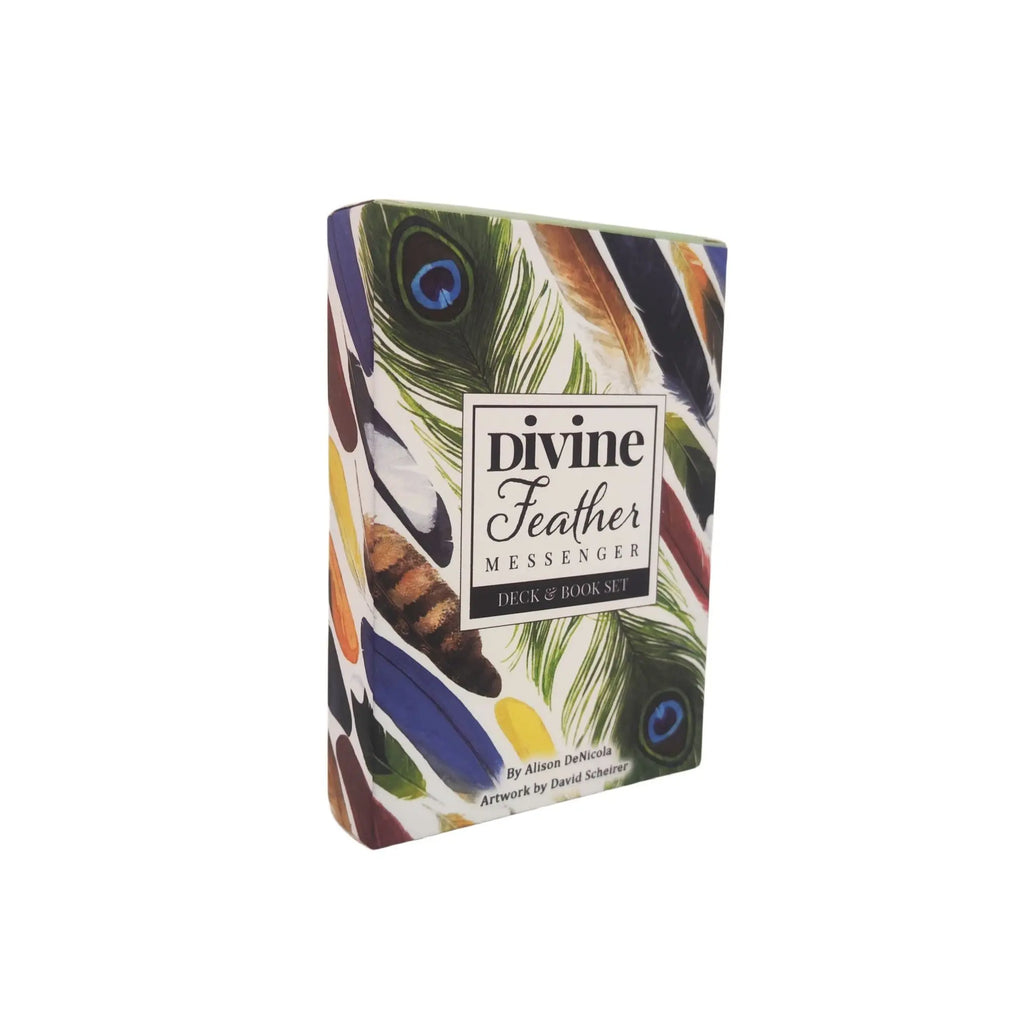 🔥Divine Feather Messenger Tarot Oracle Cards | 44 Bird Symbolism Cards, 10.4x7.3cm for Divination & Board Games