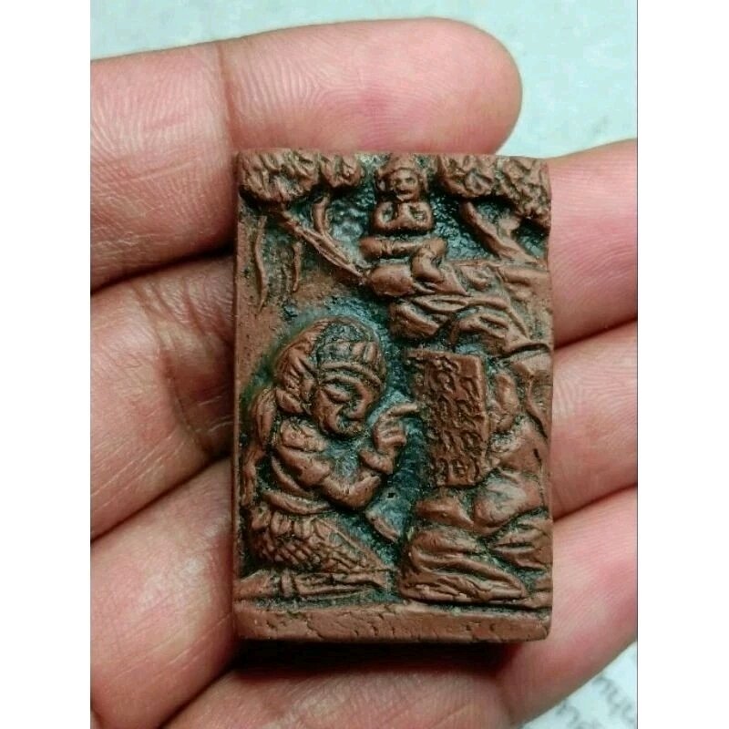 🌊 Mae Phanthurat “Bodhisattva Jindamont” – Amber Sea Anointed Attraction & Wealth Talisman by Ajarn Nen Doi (Trang, 2021)