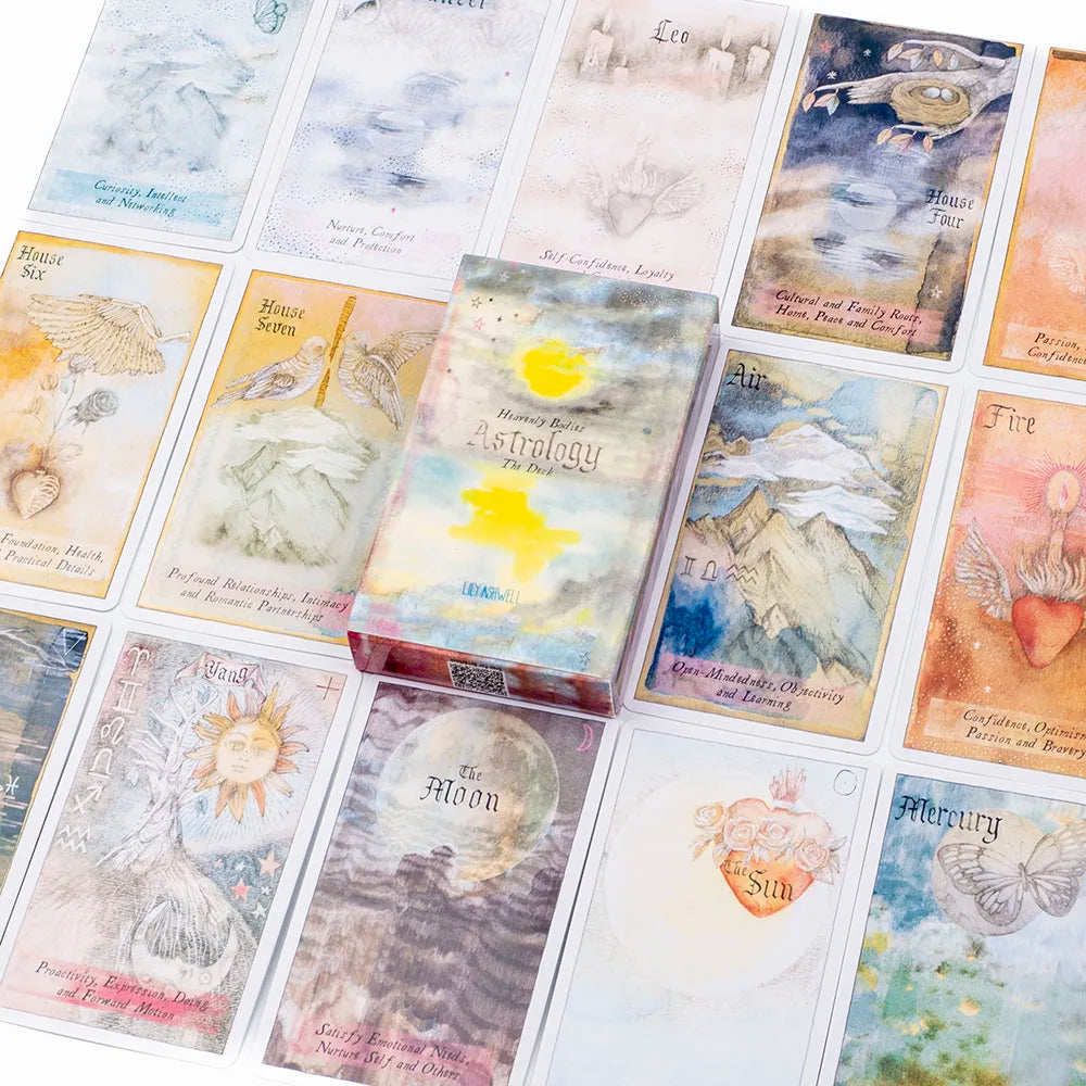 🎴Heavenly Body Oracle Deck – Unique 51-Card Table Deck for Spiritual Guidance, Learning, and Family Entertainment