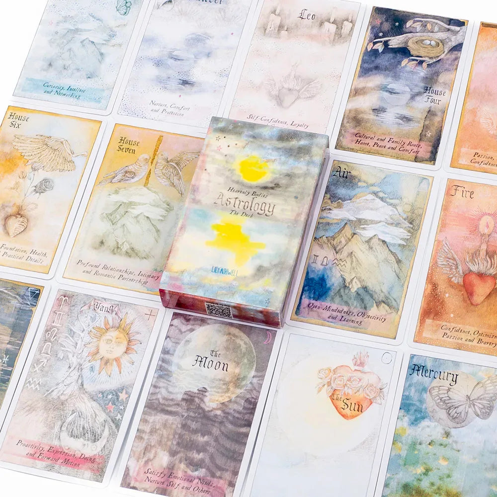 🎴Heavenly Body Oracle Deck – Unique 51-Card Table Deck for Spiritual Guidance, Learning, and Family Entertainment