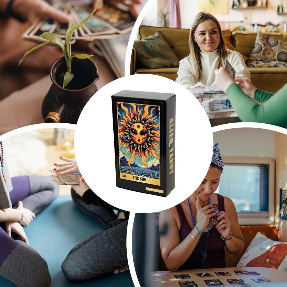 🌟 Phantom Tarot Deck – 78 Colorful Tarot Cards Based on Rider Waite System | 10.3 x 6cm