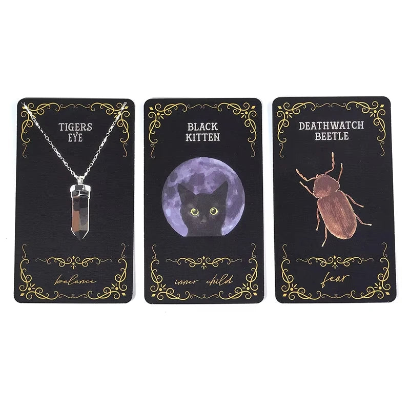 Practical Magic Inner Witch Oracle & Tarot Deck – 78-Card English Edition with Guidebook & Spread Cards