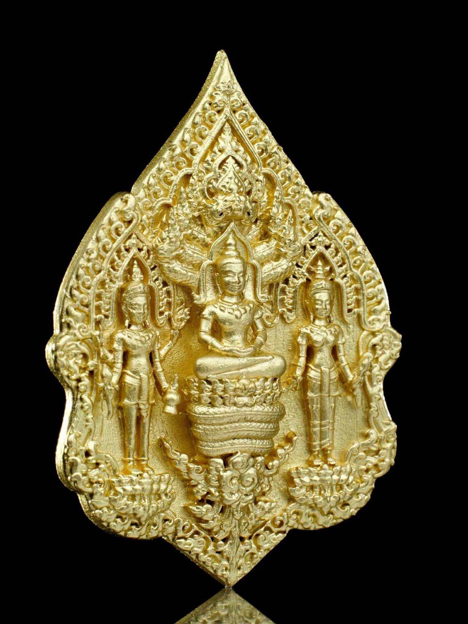 Sacred Phra Narai Coin for Invincibility, Wealth, and Prosperity