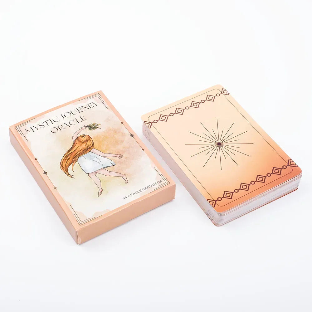 🎴 Mystic Journey Oracle Deck – 44-Card English Edition for Intuitive Guidance, Meditation, and Entertaining Family Play