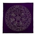 🎲 Square Shape Pendulum Divination Altar Tablecloth | Tarot Pad & Rune Table Cloth – Astrology Oracle Board Game Mat C