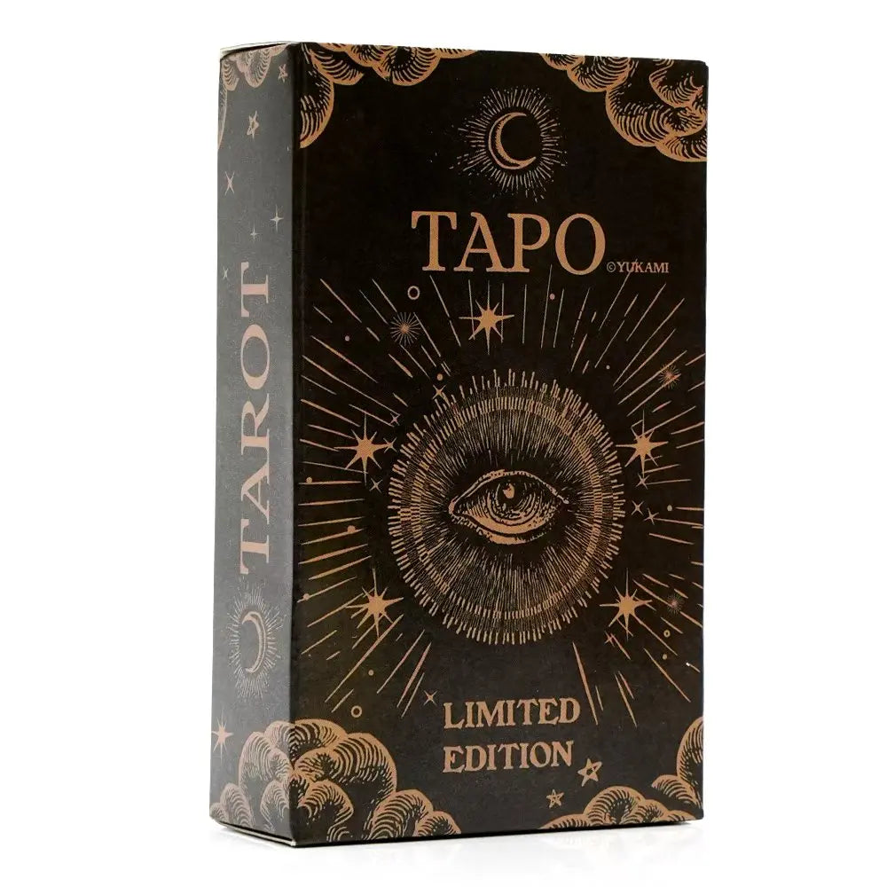 🃏 TAPO POI Tarot Deck – 78 Cards | Russian Edition | Healing from Ancestral Programs | Fate Divination & Multiplayer Board Game | Paper Instruction Guide Included | Family & Party Fun DEEP BLUE