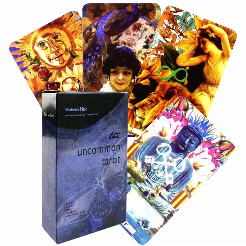 The Uncommon Tarot – 78-Card Deck with Guidebook, Inclusive Divination Edition for Family and Party Board Games