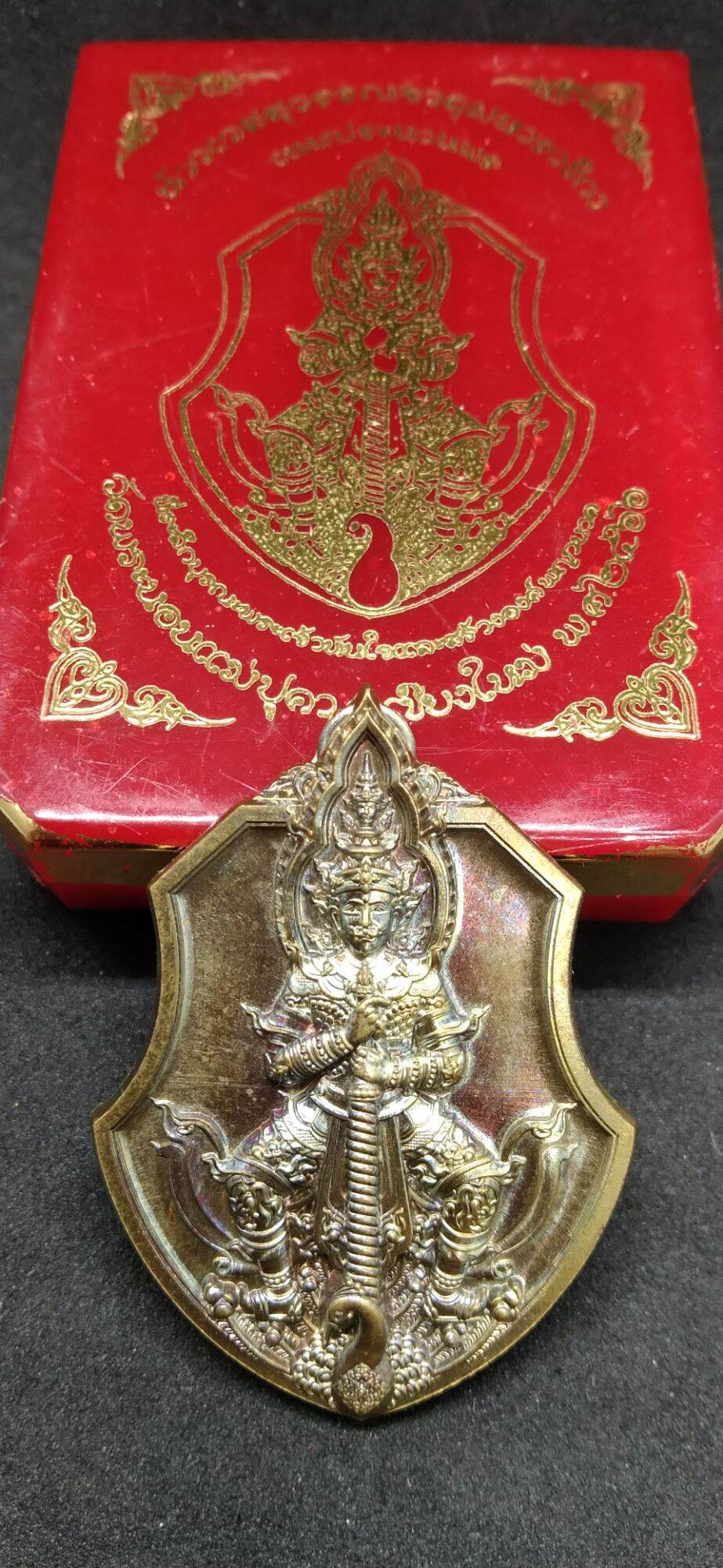 Rian Tao Wessuwan “Thep Prathan Porn” Amulet – Sacred Blessings from Wat Phra Non Mae Puka, Chiang Mai (BE 2566) - Thai Blessing Co