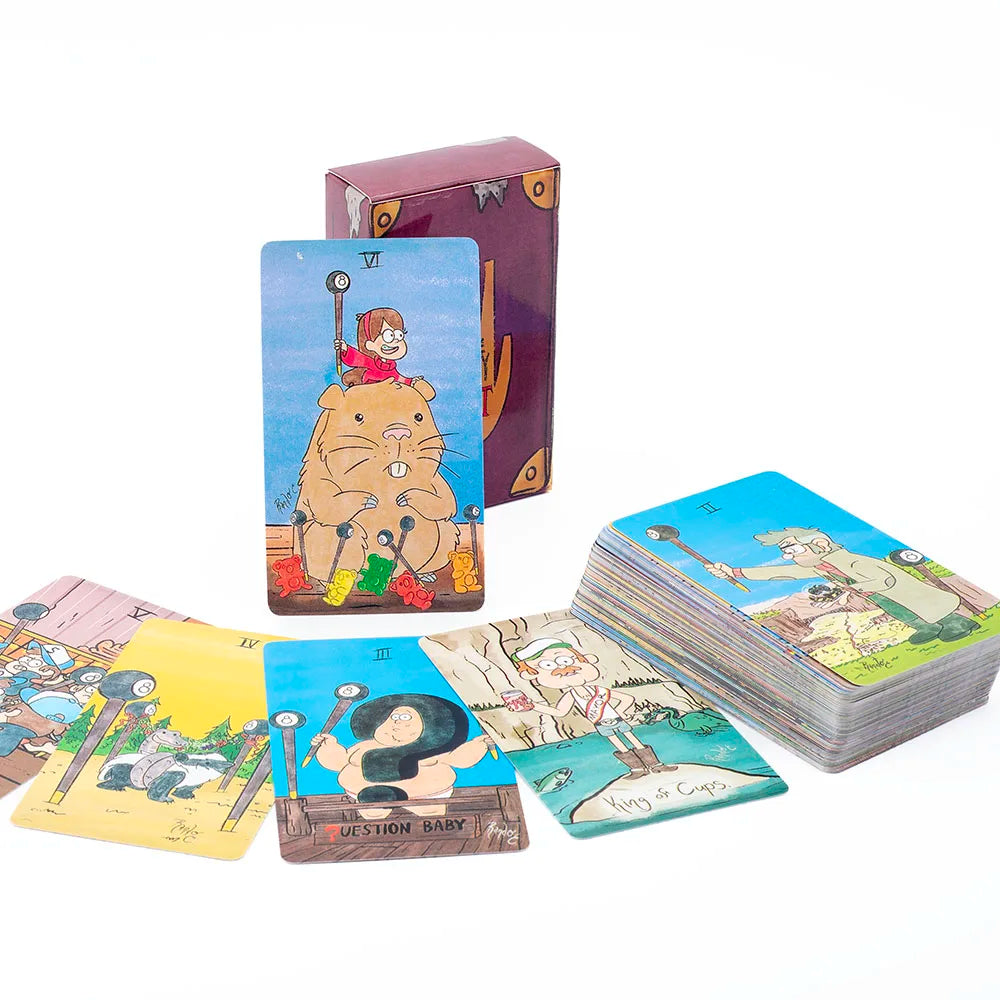 The Mystery Tarot – 78-Card English Deck (10.3x6 cm) for Mysterious Divination, Family Parties & Board Games