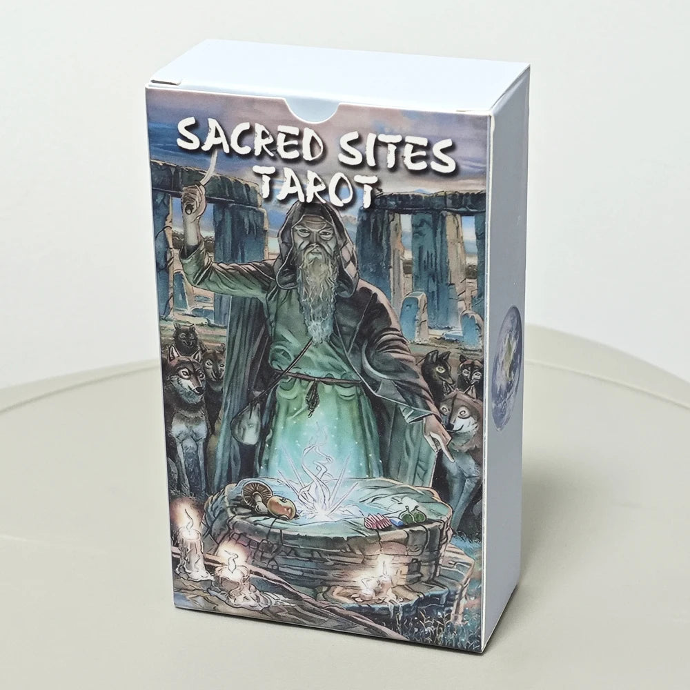 🏛️ Sacred Sites Tarot Deck – 78 Colorful Tarot Cards | Connect with Ancient Wisdom of Temples, Shrines & Sacred Places Default Title