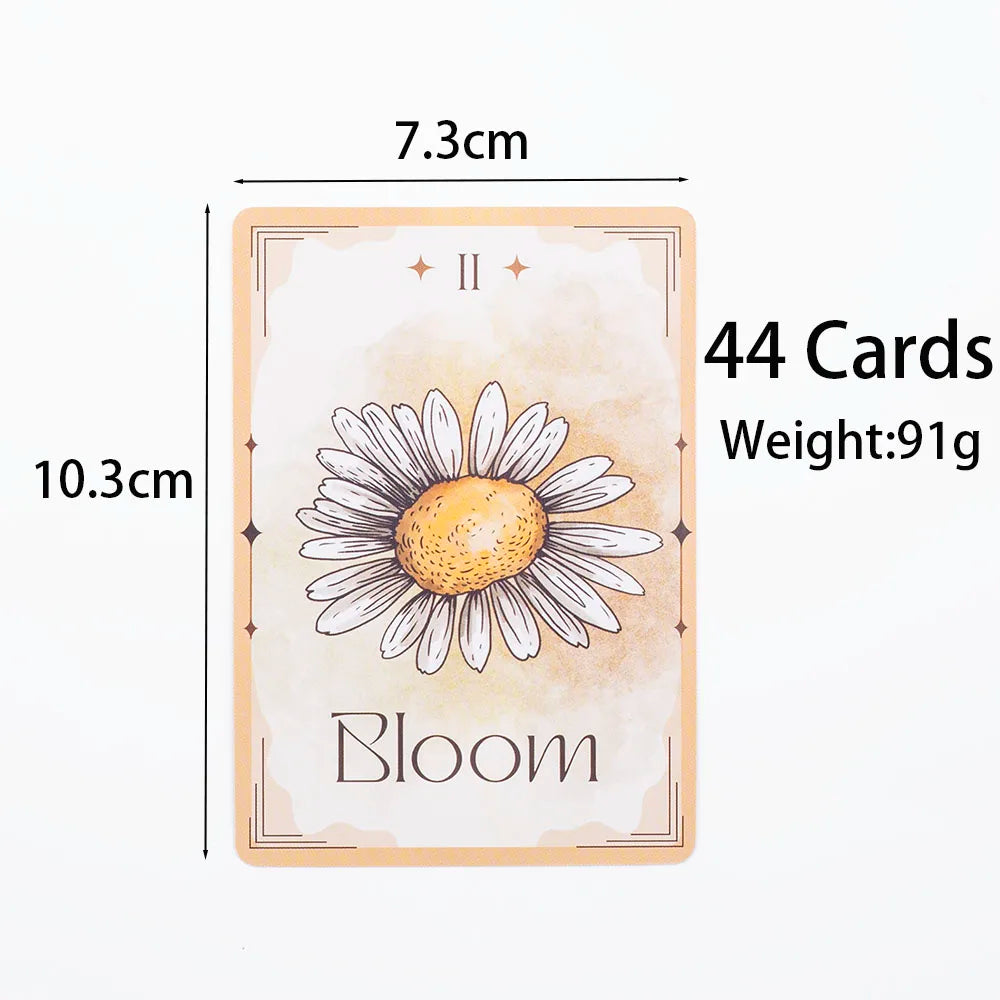 🎴 Mystic Journey Oracle Deck – 44-Card English Edition for Intuitive Guidance, Meditation, and Entertaining Family Play