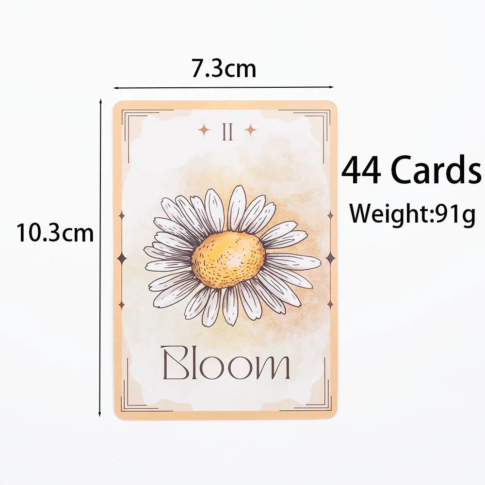 🎴 Mystic Journey Oracle Deck – 44-Card English Edition for Intuitive Guidance, Meditation, and Entertaining Family Play