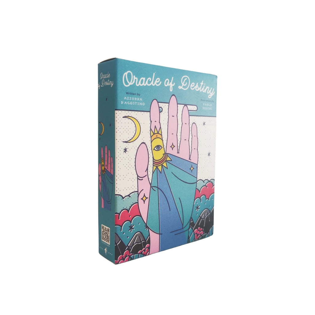 Oracle of Destiny – 50-Card English Vision Edition Oracle Deck for Divination & Party Games