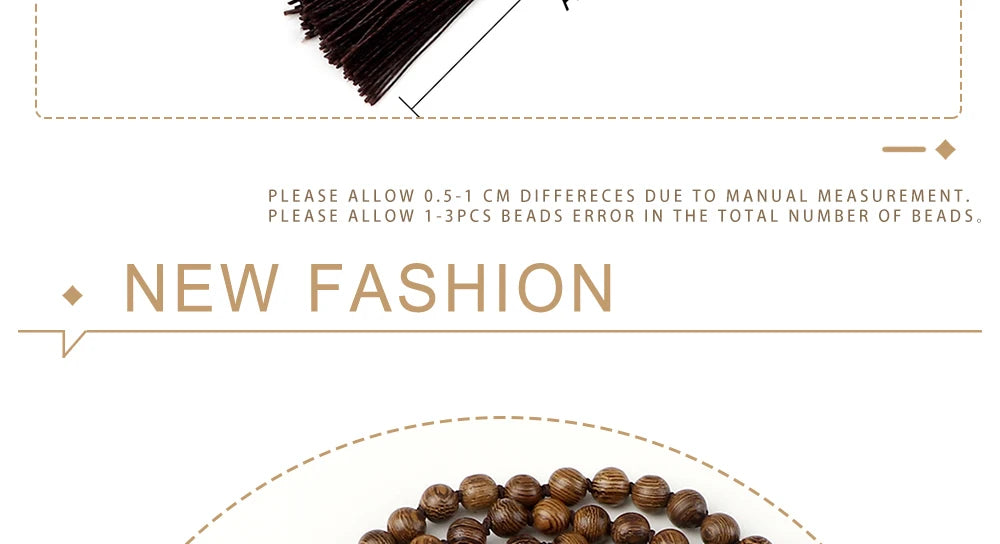 🌳 7 Chakra Wooden Japamala Necklace: Vintage Tree of Life 108 Bead Mala – Meditation, Yoga & Prayer Rosary with Healing Tassel