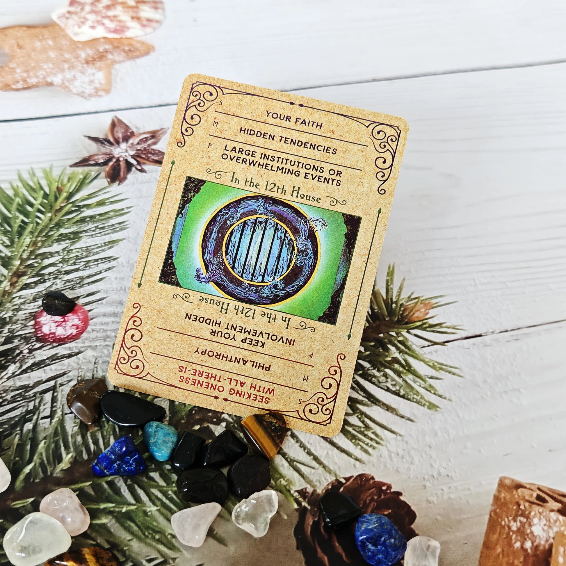 🔮 Karma Oracle Tarot Cards | Family Party Leisure Table Game | Fortune Prophecy & Divination Play Cards