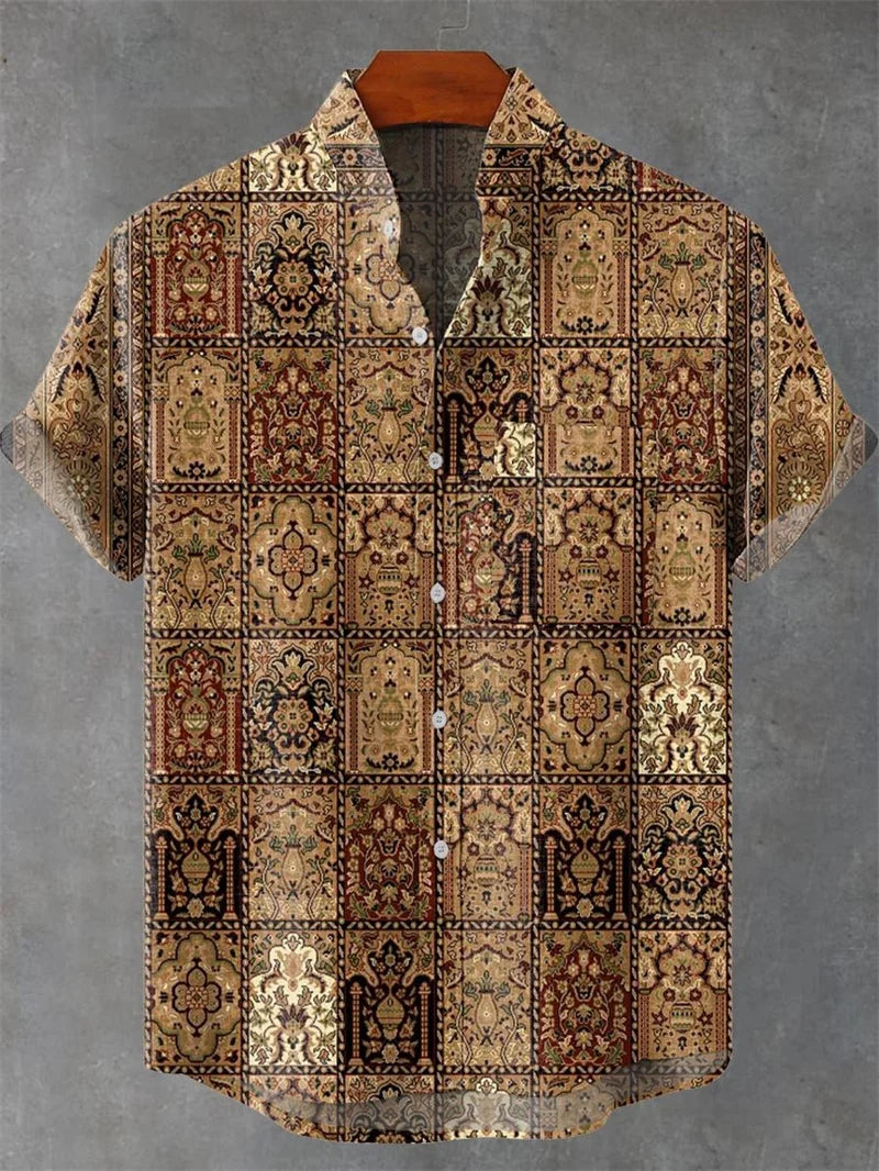 ✨ The Melodic Horizon 3D Social Hawaiian Shirt: Premium Men's Casual Summer Top – Featuring Hyper-Realistic College Music Graphics, Breathable Quick-Dry Fabric, and Signature Beach-to-Campus Silhouette HY6316