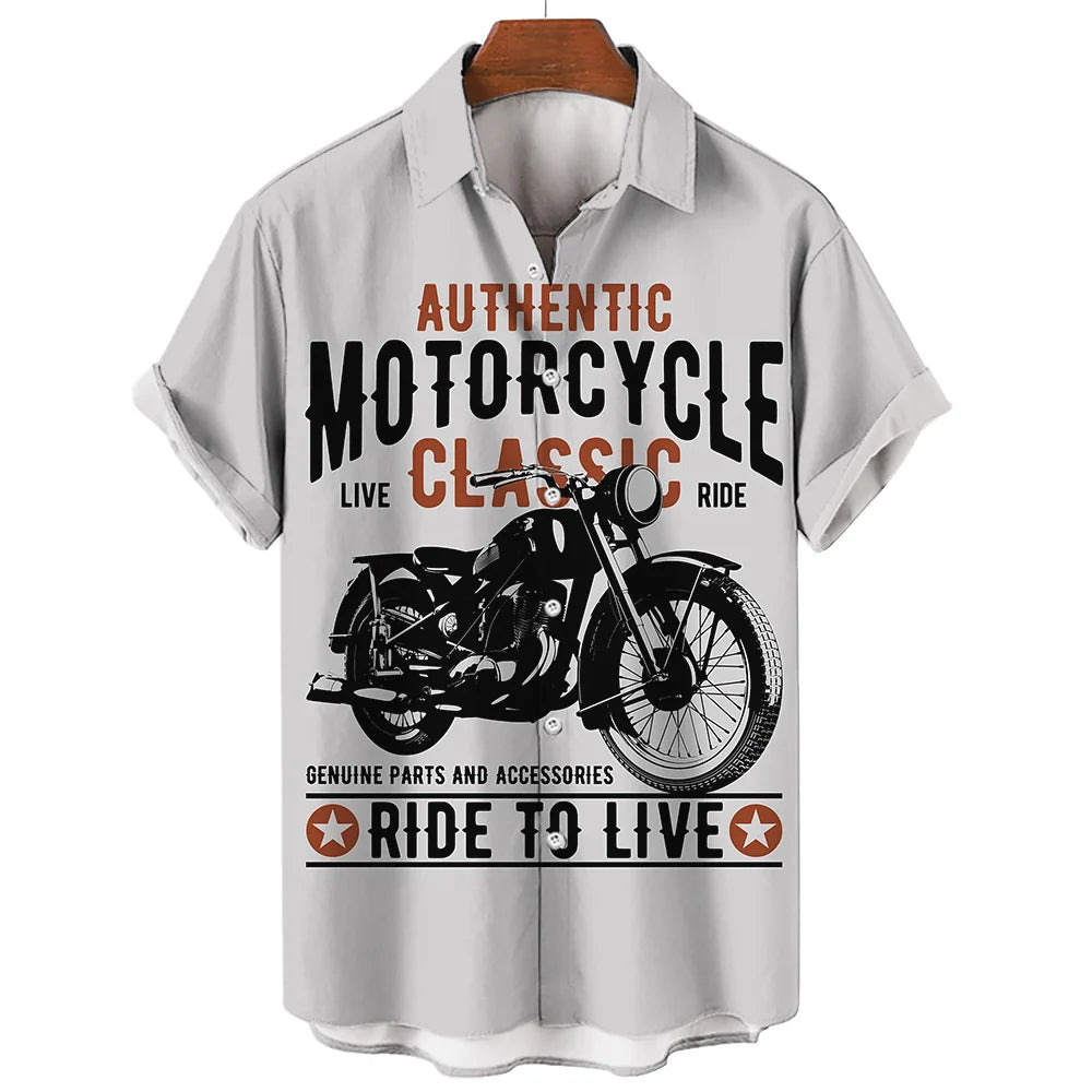🏍️ The 1971 Moto-Legend Edition: Premium Men’s Vintage Motorcycle Graphic Shirt – High-Definition 3D Heritage Biker Print, Breathable Summer Performance Fabric, and Sophisticated Urban-Retro Short-Sleeve Tee (S-5XL) CS2024AT7907