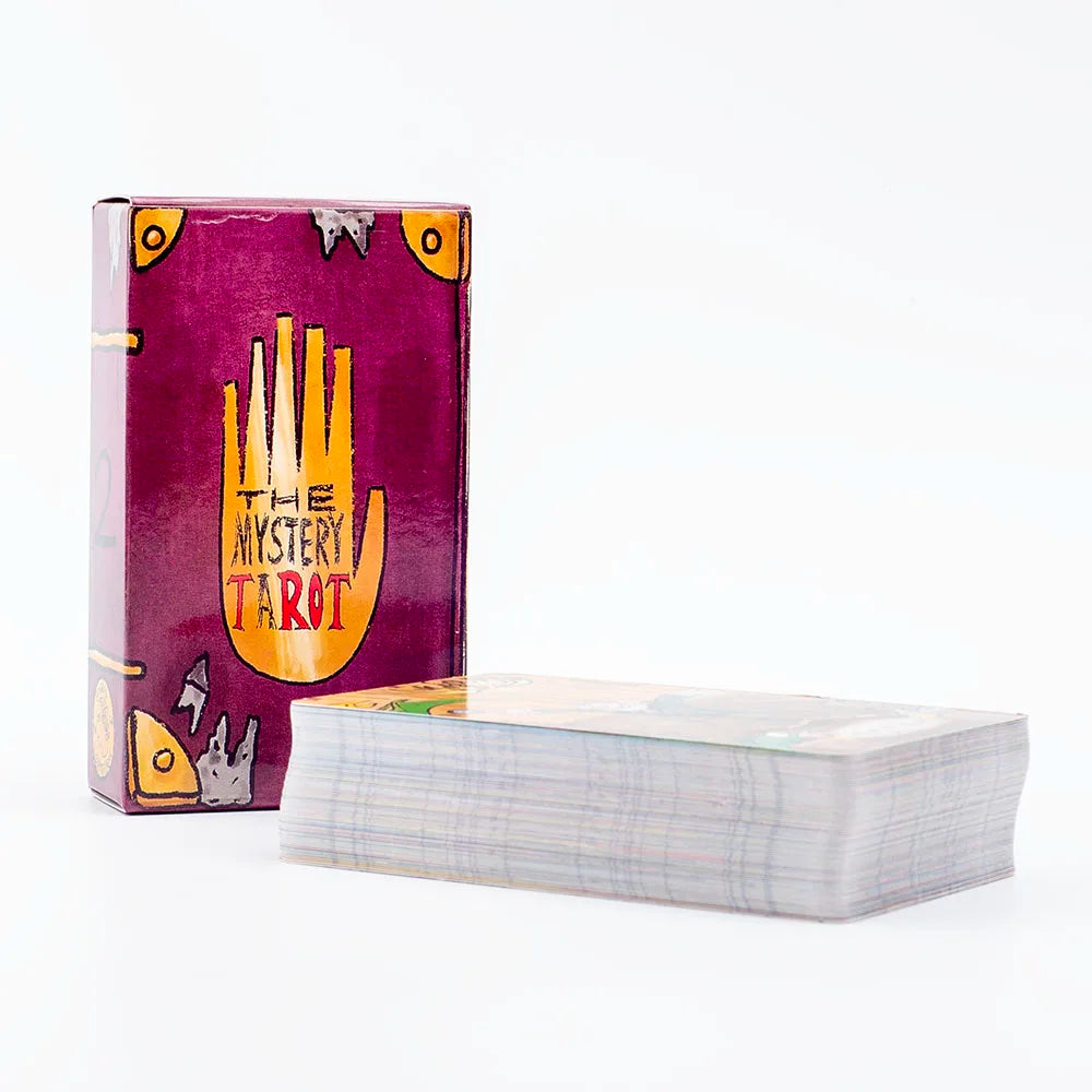 The Mystery Tarot – 78-Card English Deck (10.3x6 cm) for Mysterious Divination, Family Parties & Board Games