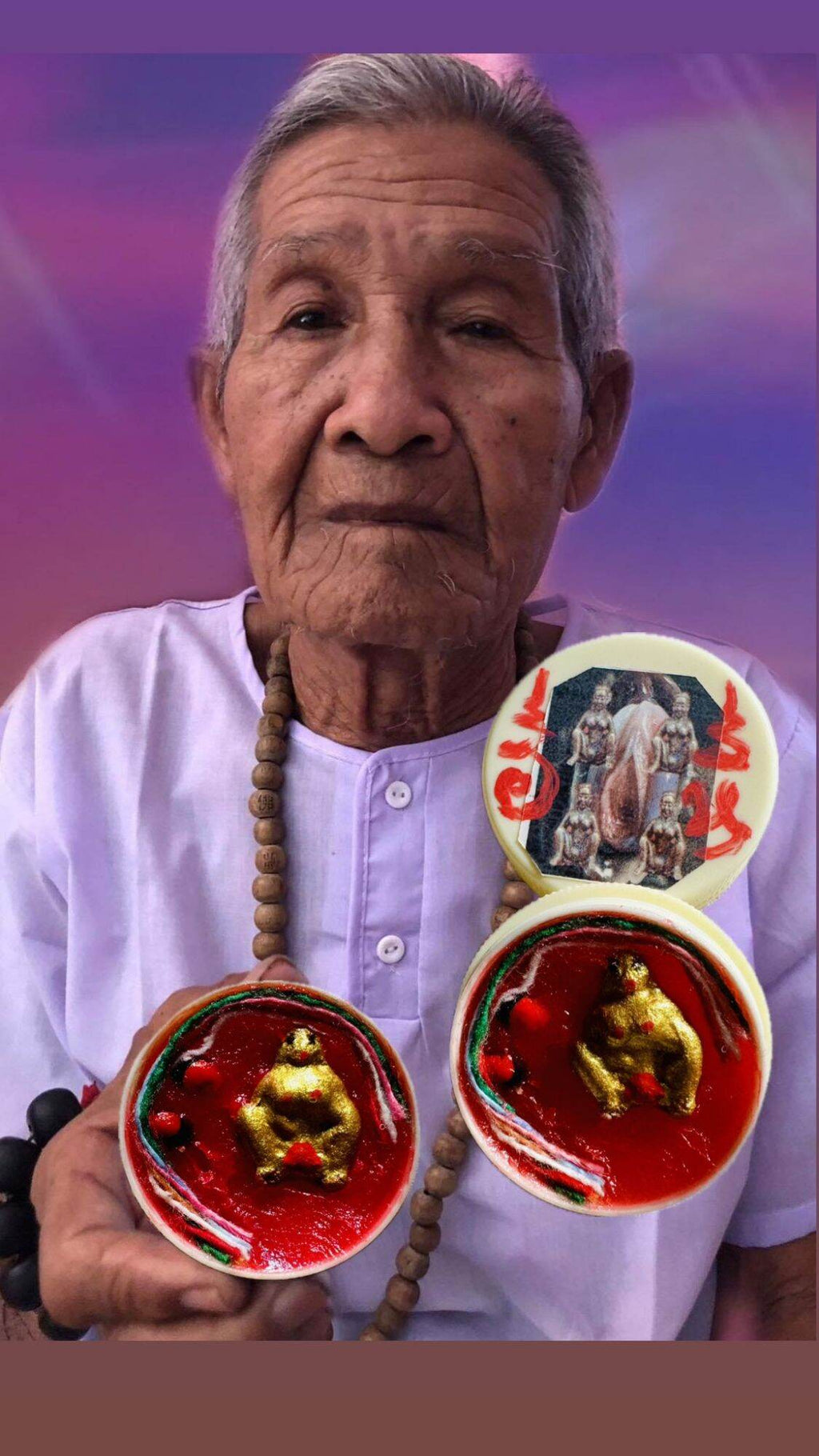 🪙 “Hundred‑Loves Wealth Honey Balm” – Legendary I‑Pe Er Attraction & Fortune Wax by Grandmaster Thon, Maha Lap Lineage