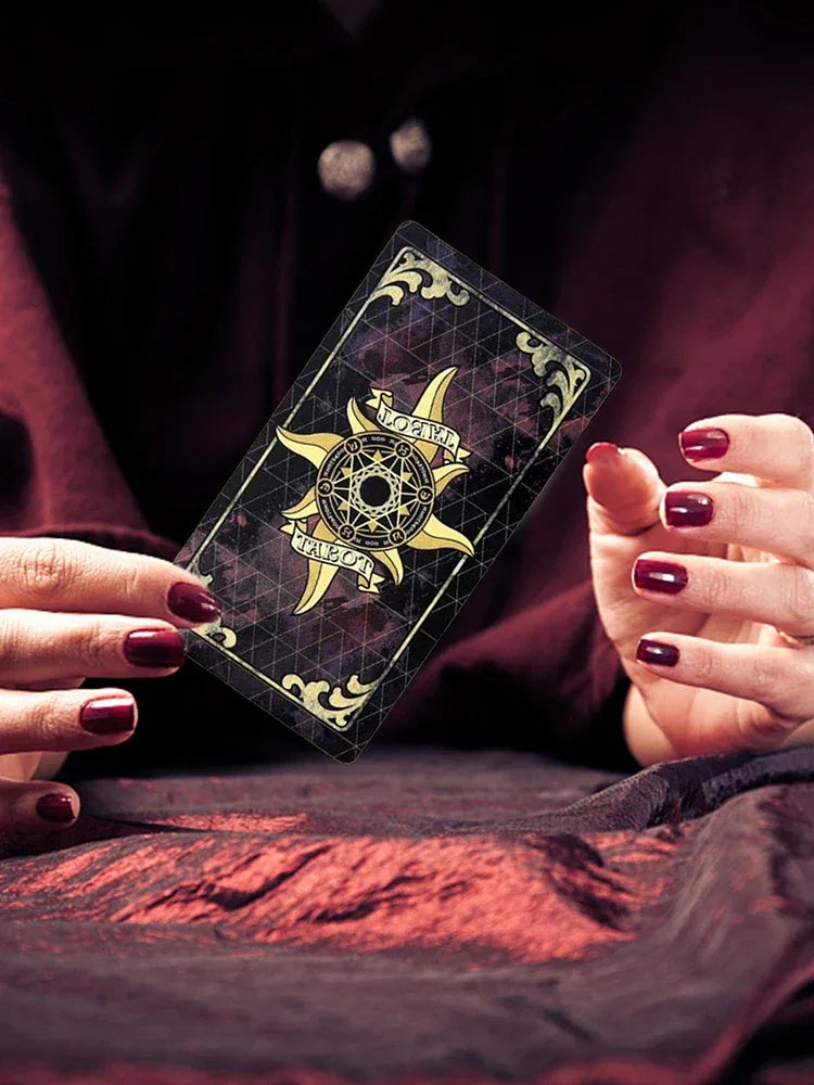 Fantasy Garden Tarot Cards - 78-Card Artistic Deck for Deep Divination and Mindful Creativity