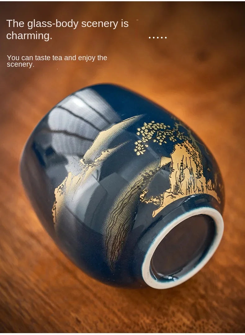 🍵 180ml Japanese-Style Ceramic Tea Bowl – Simple Master Mug for Tea, Coffee & Everyday Use | Free Shipping