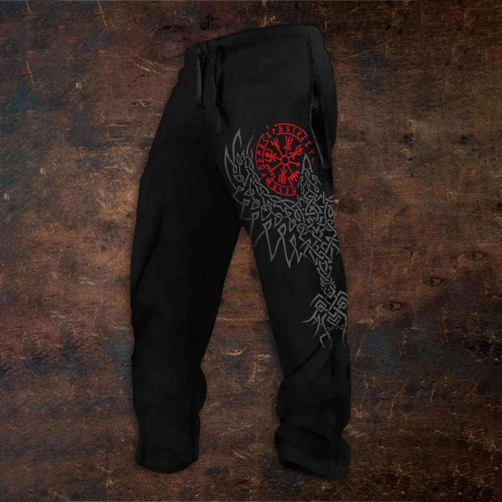 ✨ The Zen Master 3D Bamboo-Infused Linen-Blend Trousers: Premium Men's Casual Loose-Fit Joggers with Hyper-Realistic Nature Prints, Adjustable Drawstring, and Multi-Functional Utility Pockets CKQQQD1430