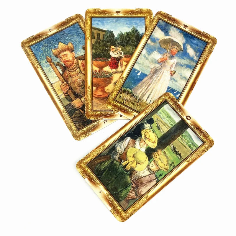 🎴 Qedavian Tarot Deck | 78 Card High-Quality Tarot Deck | Beginner-Friendly Board Game & Fun Divination